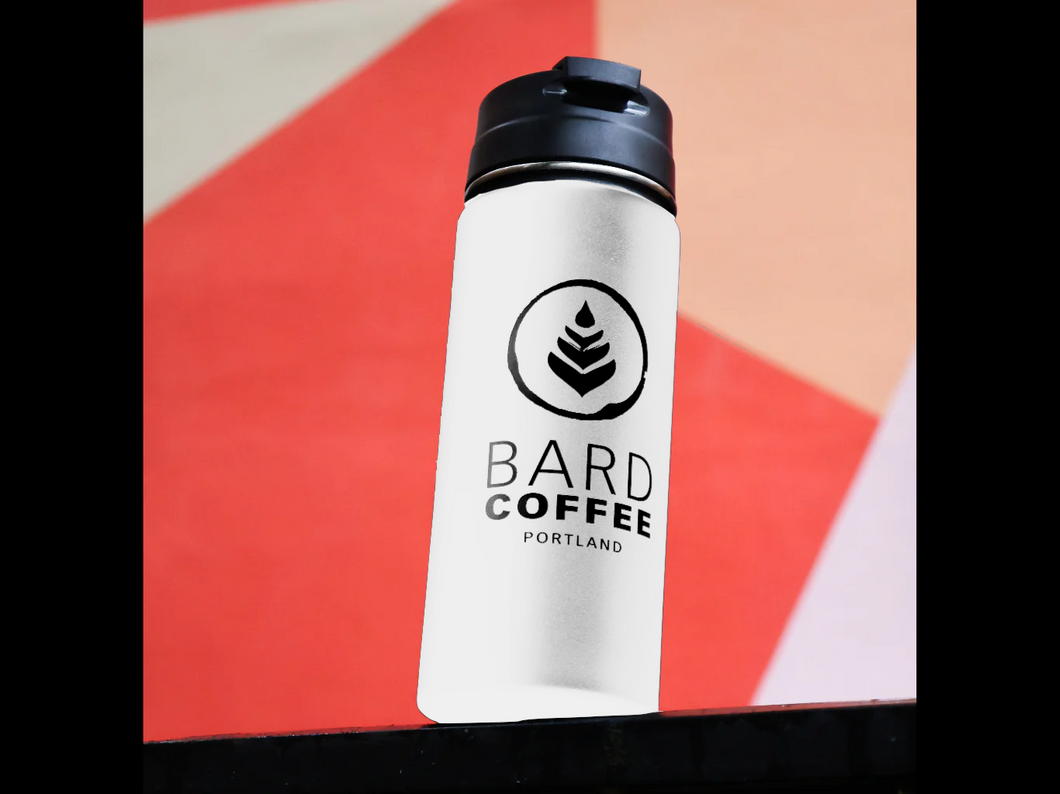 WHITE TRAVEL MUG