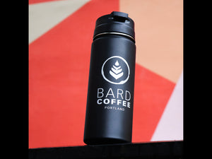 Coffee Bean Tea Leaf Insulated Tumbler Water Bottle Coffee Cup Travel Mug